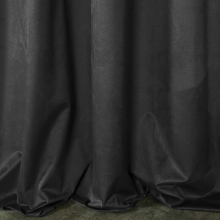 ZASŁONA GOTOWA D91 ROSA 140 X 250 CM CZARNY