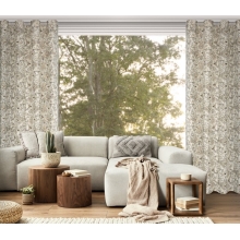 ZASŁONA GOTOWA LUCINA 140 X 250 CM NATURALNY