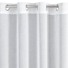 FIRANA GOTOWA LANA 140 X 250 CM BIAŁY