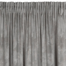 ZASŁONA GOTOWA NADIA NA TAŚMIE 140 X 300 CM SREBRNY