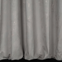 ZASŁONA GOTOWA NADIA NA TAŚMIE 140 X 300 CM SREBRNY