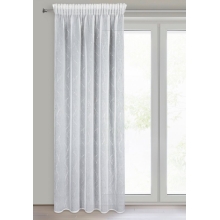 FIRANA GOTOWA ARLENA NA TAŚMIE 140 X 270 CM BIAŁY