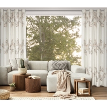ZASŁONA GOTOWA IDALIA 140 X 250 CM KREMOWY