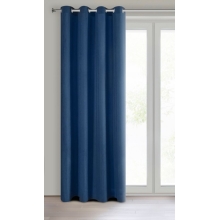 ZASŁONA GOTOWA RITA 140 X 250 CM CIEMNONIEBIESKI