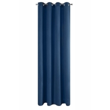 ZASŁONA GOTOWA RITA 140 X 250 CM CIEMNONIEBIESKI