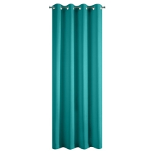 ZASŁONA GOTOWA RITA 140 X 250 CM TURKUSOWY