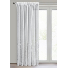 FIRANA GOTOWA MELIA NA TAŚMIE 140 X 270 CM BIAŁY