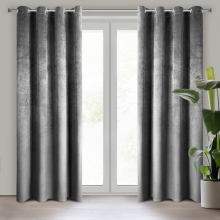 ZASŁONA GOTOWA PIERRE 140 X 250 CM STALOWY