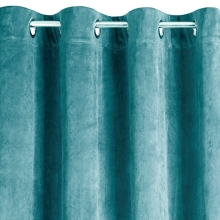 ZASŁONA GOTOWA PIERRE 140 X 250 CM TURKUSOWY