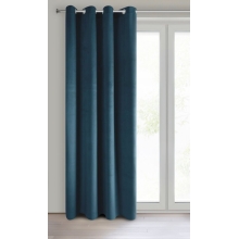 ZASŁONA GOTOWA PIERRE 140 X 250 CM GRANATOWY