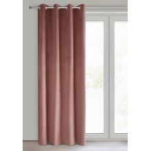 ZASŁONA GOTOWA PIERRE 140 X 250 CM CIEMNORÓŻOWY