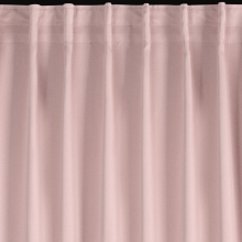 ZASŁONA GOTOWA MILAN NA TAŚMIE 140 X 300 CM PUDROWY RÓŻ