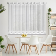 FIRANA GOTOWA KIARA 350 X 150 CM BIAŁY