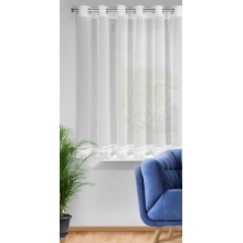 FIRANA GOTOWA KIARA 350 X 150 CM BIAŁY