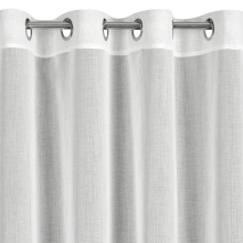 FIRANA GOTOWA KIARA 350 X 150 CM BIAŁY