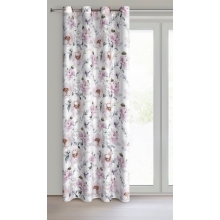 ZASŁONA GOTOWA ROSELIN 140 X 250 CM BIAŁY