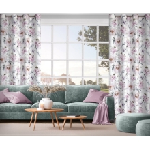 ZASŁONA GOTOWA ROSELIN 140 X 250 CM BIAŁY