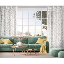 ZASŁONA GOTOWA TERRY 140 X 250 CM BIAŁY