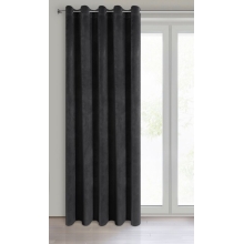 ZASŁONA GOTOWA VILLA 140 X 250 CM CZARNY
