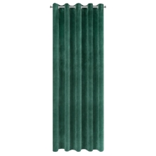 ZASŁONA GOTOWA VILLA 140 X 250 CM CIEMNOZIELONY