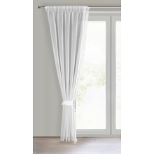 FIRANA GOTOWA KIRA 3 NA TAŚMIE 140 X 270 CM BIAŁY