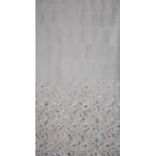 ZASŁONA GOTOWA MARIELA NA TAŚMIE 140 X 270 CM SREBRNY