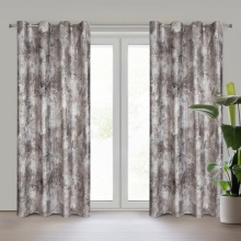 ZASŁONA GOTOWA ESTER 140 X 250 CM STALOWY
