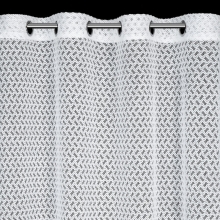 FIRANA GOTOWA CINDY 140 X 250 CM BIAŁY