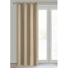 ZASŁONA GOTOWA NERISA 140 X 250 CM BEŻOWY