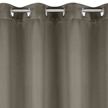 ZASŁONA GOTOWA NERISA 140 X 250 CM CIEMNOBEŻOWY