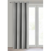 ZASŁONA GOTOWA NERISA 140 X 250 CM SREBRNY