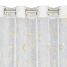 FIRANA GOTOWA BELLE 140 X 250 CM BIAŁY