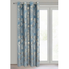 ZASŁONA GOTOWA ARIA 135 X 250 CM NIEBIESKI