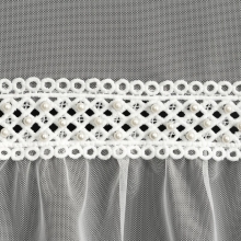 FIRANA GOTOWA NAOMI 140 X 260 CM BIAŁY