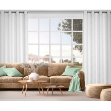 ZASŁONA GOTOWA ALETA 135 X 250 CM BIAŁY