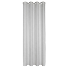 ZASŁONA GOTOWA ALETA 135 X 250 CM SREBRNY