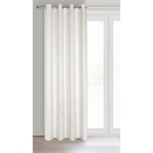 ZASŁONA GOTOWA ALETA 135 X 250 CM JASNOBEŻOWY