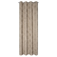 ZASŁONA GOTOWA ALETA 135 X 250 CM BEŻOWY