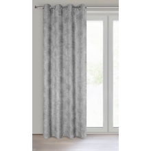 ZASŁONA GOTOWA ALETA 135 X 250 CM POPIELATY