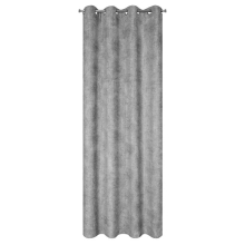 ZASŁONA GOTOWA ALETA 135 X 250 CM POPIELATY
