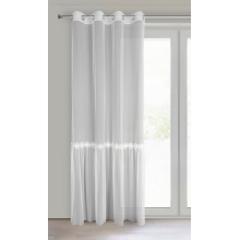 FIRANA GOTOWA ALISON 140 X 250 CM BIAŁY