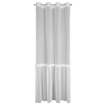 FIRANA GOTOWA ALISON 140 X 250 CM BIAŁY