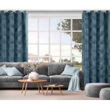 ZASŁONA GOTOWA ALETA 135 X 250 CM GRANATOWY