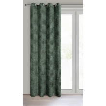 ZASŁONA GOTOWA ALETA 135 X 250 CM CIEMNOZIELONY