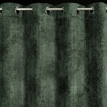 ZASŁONA GOTOWA ALETA 135 X 250 CM CIEMNOZIELONY