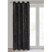 ZASŁONA GOTOWA MARION 1 140 X 250 CM CZARNY