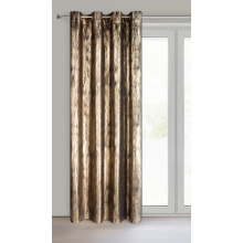 ZASŁONA GOTOWA EMILA 140 X 250 CM CZARNY