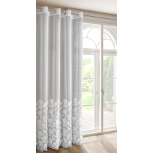 ZASŁONA GOTOWA JASMIN 140 X 250 CM BIAŁY