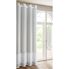 ZASŁONA GOTOWA LIWIA 140 X 250 CM BIAŁY