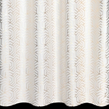 ZASŁONA GOTOWA SEMI 140 X 250 CM BIAŁY